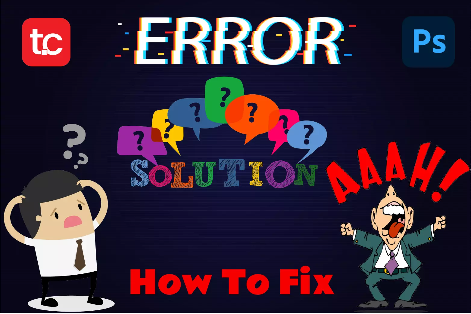 How To Fix Photoshop Error